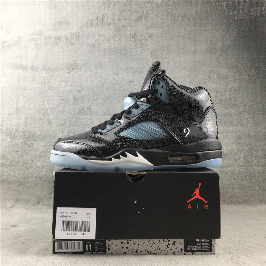 2021 AIR JORDAN 5 Doernbecher Shine Black